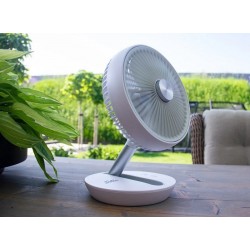 Solis ventilator CHARGE & GO bijeli