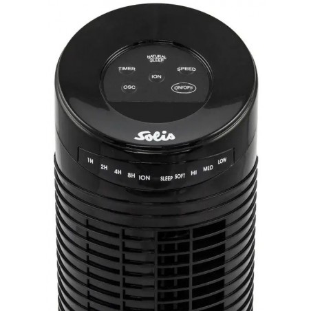 Solis TOWER ventilator i ionizator zraka, crni