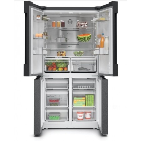 Bosch KFN96AXEA hladnjak sa zamrzivačem 183 x 91 cm Black stainless steel