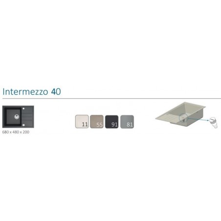 Alveus Intermezzo 40 sudoper ARCTIC - G11