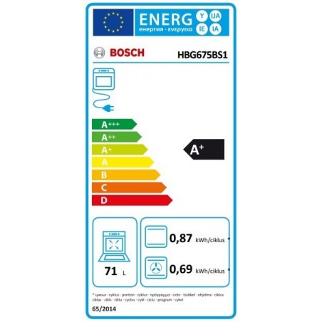 Bosch HBG675BS1 ugradbena pećnica