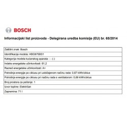 Bosch HBG675BS1 ugradbena pećnica