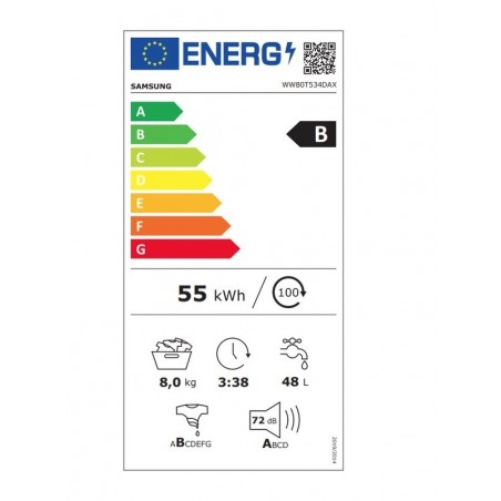 Samsung WW80T534DAX/S7 perilica rublja