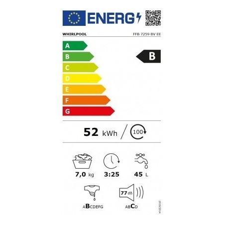 Whirlpool FFB 7259 BV EE perilica rublja 7kg