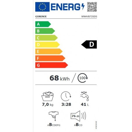 Gorenje WNHVB72SDS perilica rublja 7kg