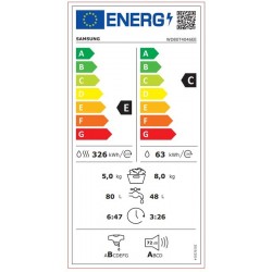 Samsung WD80T4046EE/LE perilica rublja sa sušilicom