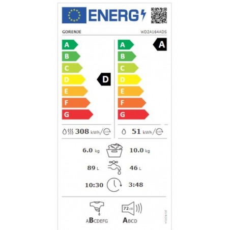 Gorenje WD10514S perilica rublja sa sušilicom