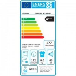 Electrolux EW9H188SC sušilica rublja