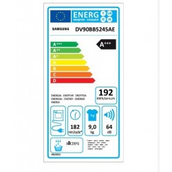 Samsung DV90BB5245AES7 sušilica rublja s Hygiene Care a AI Control