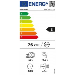 Whirlpool WSIC 3M27 C ugradbena perilica posuđa