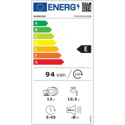 Samsung DW60M6040BB/EO ugradbena perilica posuđa