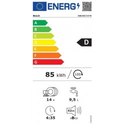 Bosch SBD6ECX57E ugradbena perilica posuđa