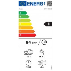 Bosch SMV4HDX52E ugradbena perilica posuđa