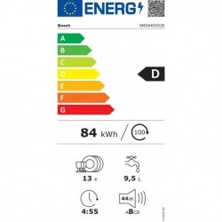 Bosch SMI4HDS52E ugradbena perilica posuđa
