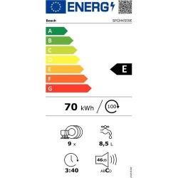 Bosch SPI2HKS59E ugradbena perilica posuđa 45cm