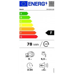 Bosch SPV2IKX10E ugradbena perilica posuđa 45cm