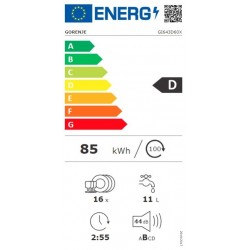 Gorenje GI643D60X ugradbena perilica posuđa