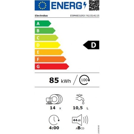Electrolux ESM48310SX perilica posuđa