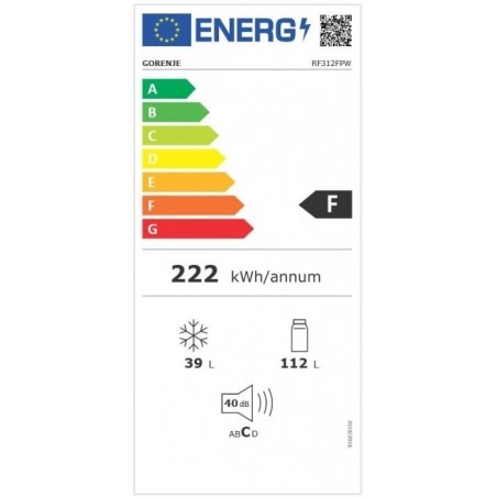 Gorenje RF312FPW kombinirani hladnjak