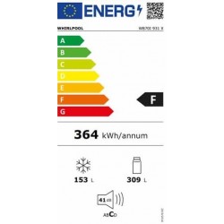 Whirlpool WB70I 931 X kombinirani hladnjak 70cm