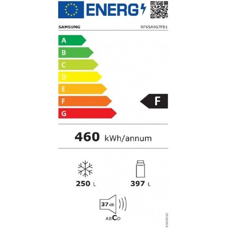 Samsung RF65A967FB1/EO Hladnjak s francuskim vratima i trostrukim hlađenjem