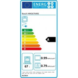 Bosch HMG6764B1 gradbena pećnica s funkcijom mikrovalova