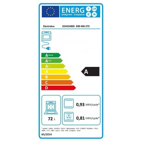 Electrolux EOH2H00X ugradbena pećnica