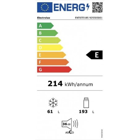 Electrolux ENT6TE18S ugradbeni hladnjak