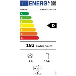 Liebherr ICNdi 5173 - Peak Line ugradbeni hladnjak