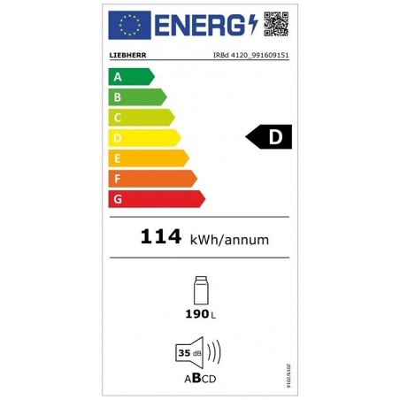 Liebherr IRBd 4120 - Plus Line ugradbeni hladnjak