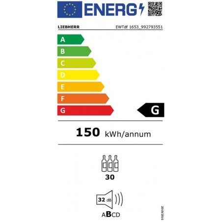 Liebherr EWTdf 1653 Vinidor ugradbeni hladnjak za vino