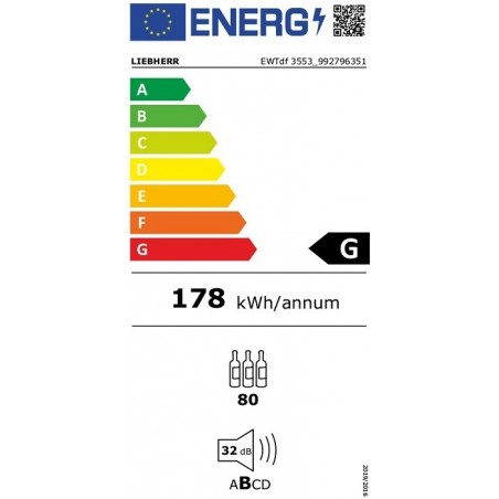 Liebherr EWTdf 3553 Vinidor ugradbeni hladnjak za vino