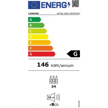 Liebherr UWTgb 1682 Vinidor ugradbeni hladnjak za vino