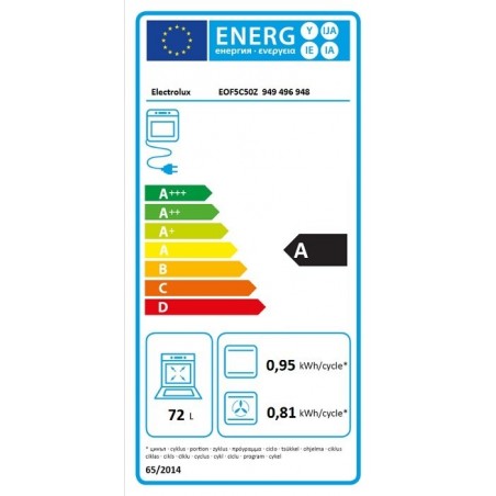 Electrolux EOF5C50Z SurroundCook ugradbena pećnica