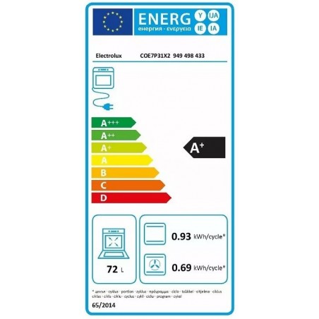 Electrolux COE7P31X2 SenseCook ugradbena pećnica