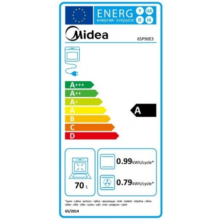 Midea 65P90E3 ugradbena pećnica