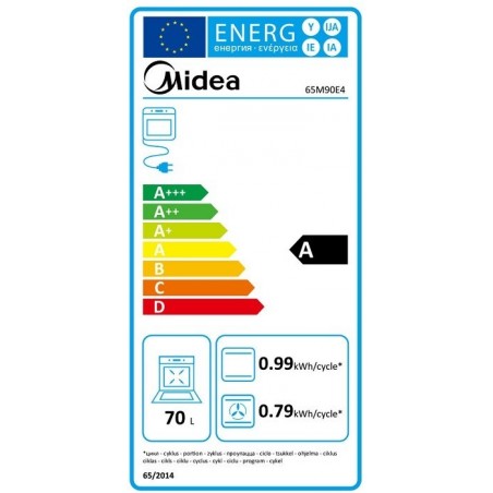 Midea 65M90E4 ugradbena pećnica