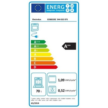 Electrolux EOB8S39Z ugradbena pećnica