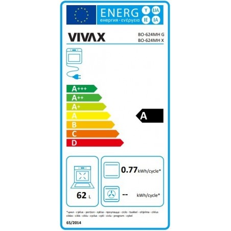 Vivax BO-624MH X ugradbena pećnica