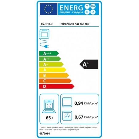 Electrolux EOF6P76BX ugradbena pećnica