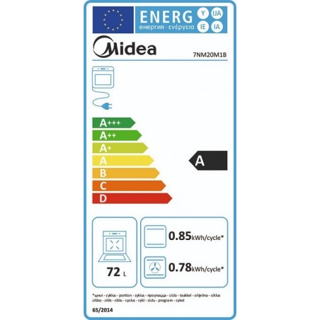 Midea 7NM20M1B ugradbena pećnica