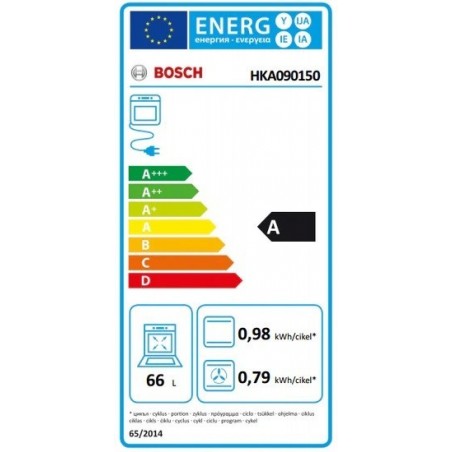 Bosch HKA090150 električni štednjak