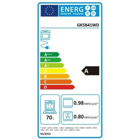 Gorenje GK5B41WD kombinirani štednjak