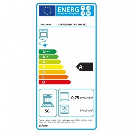 Electrolux LKR500001W električni štednjak