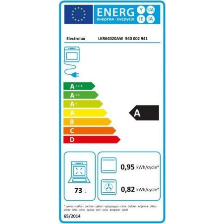 Electrolux LKR64020AW električni štednjak