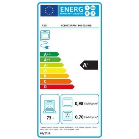 AEG CCB6472APM električni štednjak