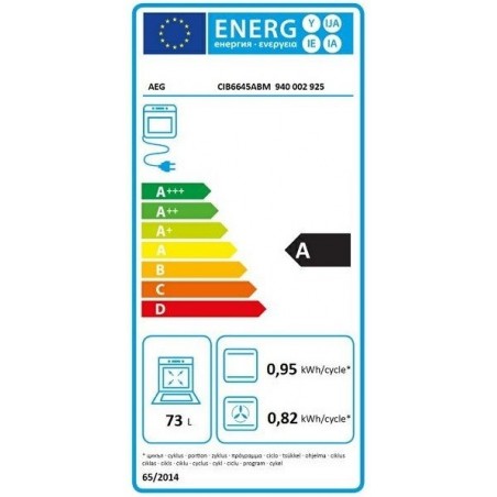 AEG CIB6645ABM električni štednjak sa indukcijskom pločom