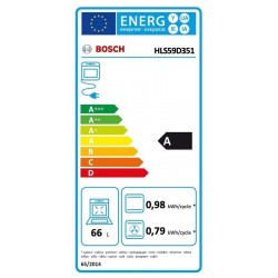 Bosch HLS59D351 samostojeći indukcijski štednjak Nehrđajući čelik