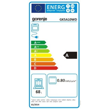 Gorenje GK5A10WD kombinirani štednjak