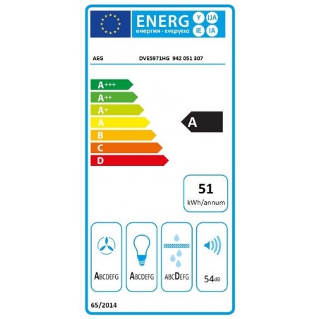 AEG DVE5971HG zidna napa